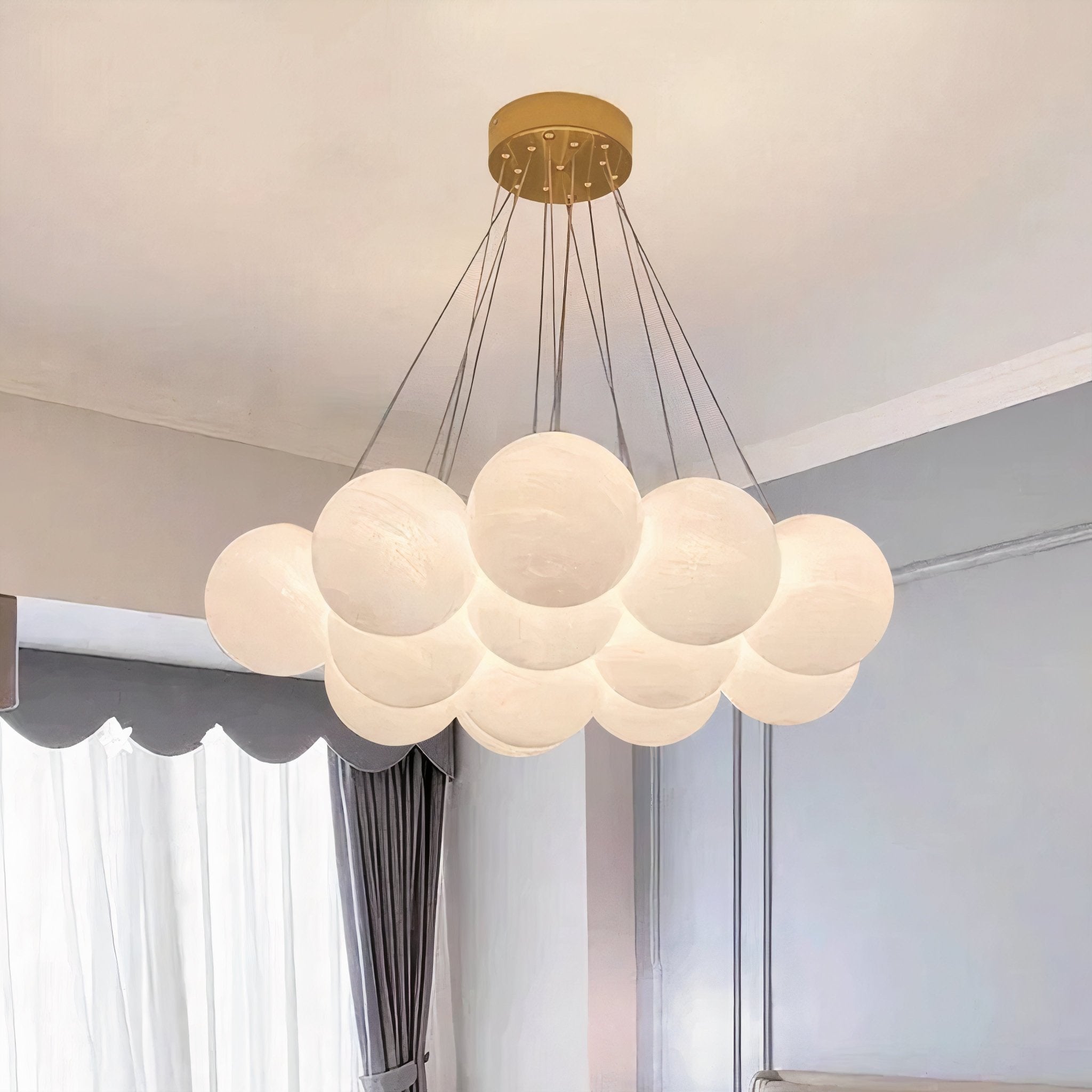 Blurred Bubbles Chandelier - Haus of Interiors