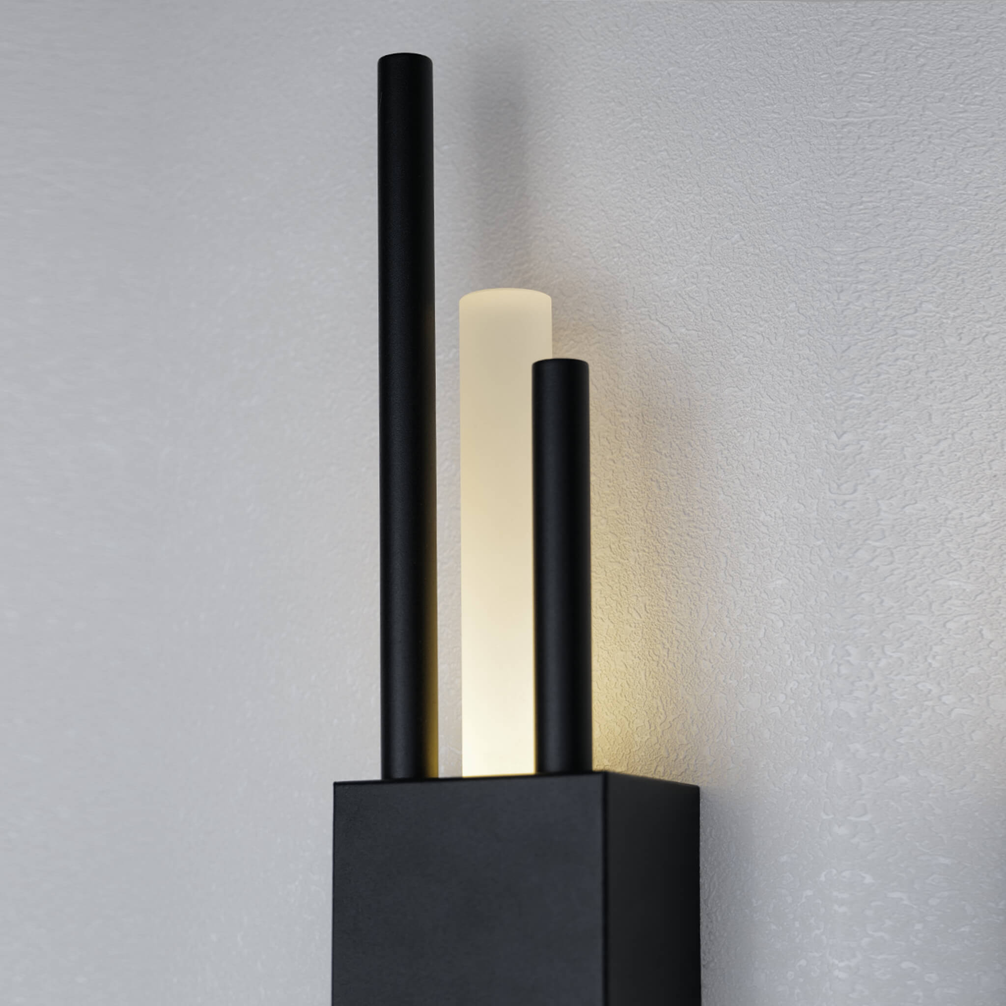 Glitch Wall Light • Black • Rechargeable Battery • 2 Pack - Sconce - Haus of Interiors