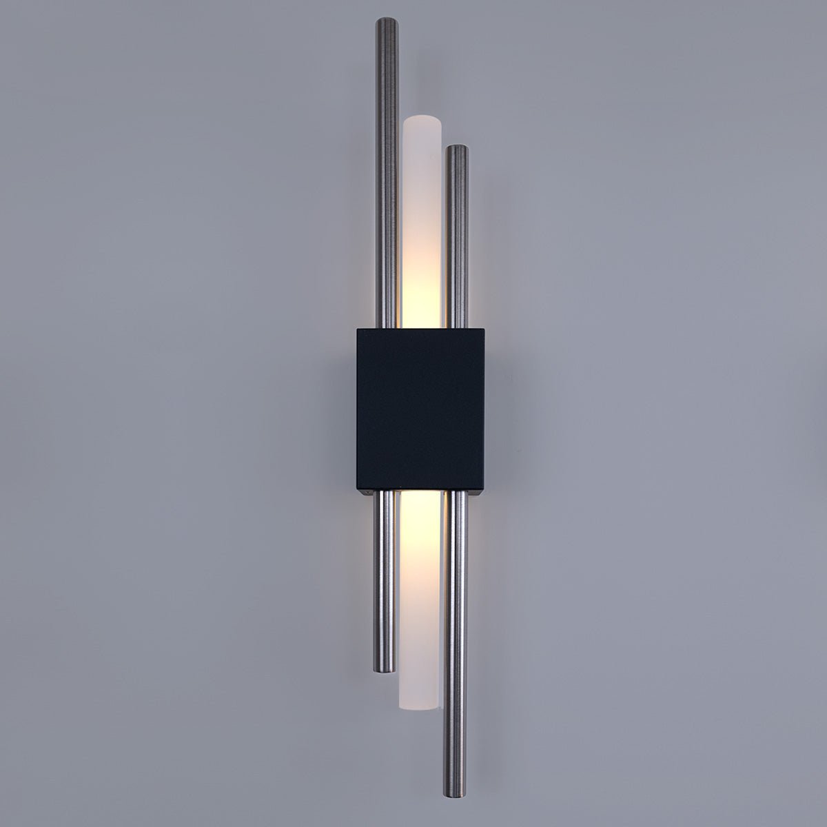 Glitch Wall Light • Black Sliver • Battery • 2 Pack - 0 - Haus of Interiors