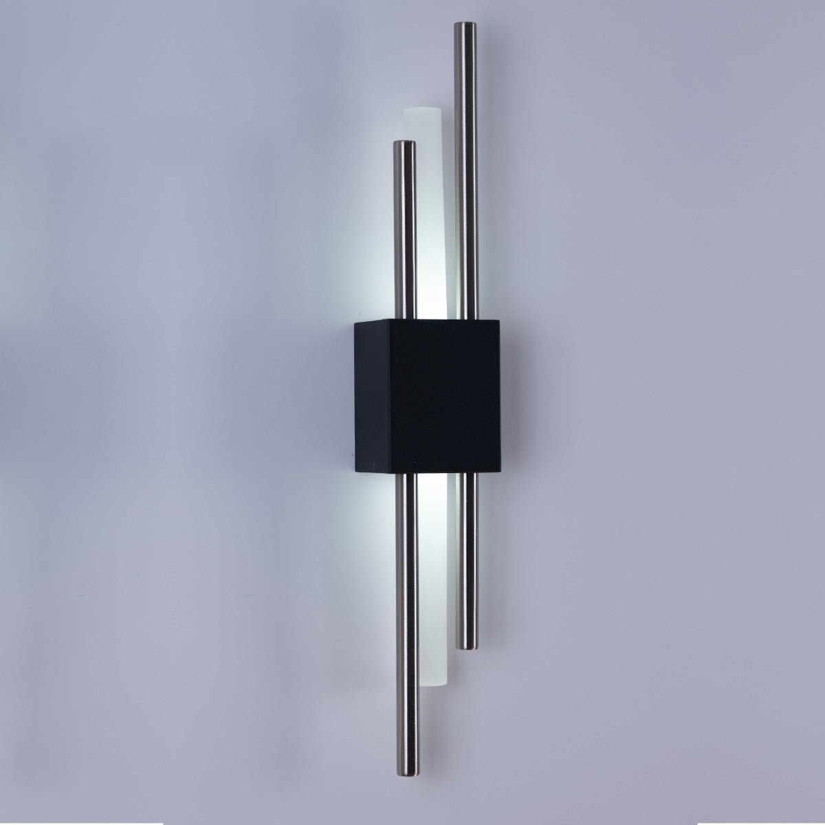 Glitch Wall Light • Black Sliver • Battery • 2 Pack - 0 - Haus of Interiors