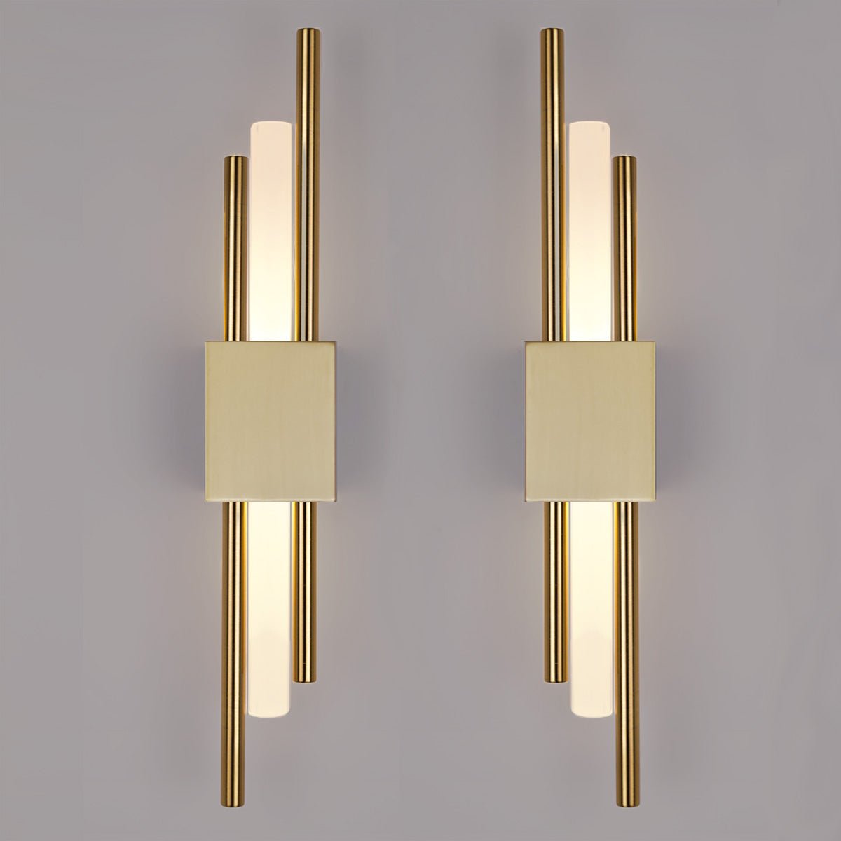 Glitch Wall Light • Gold • 2 - Pack - 0 - Haus of Interiors