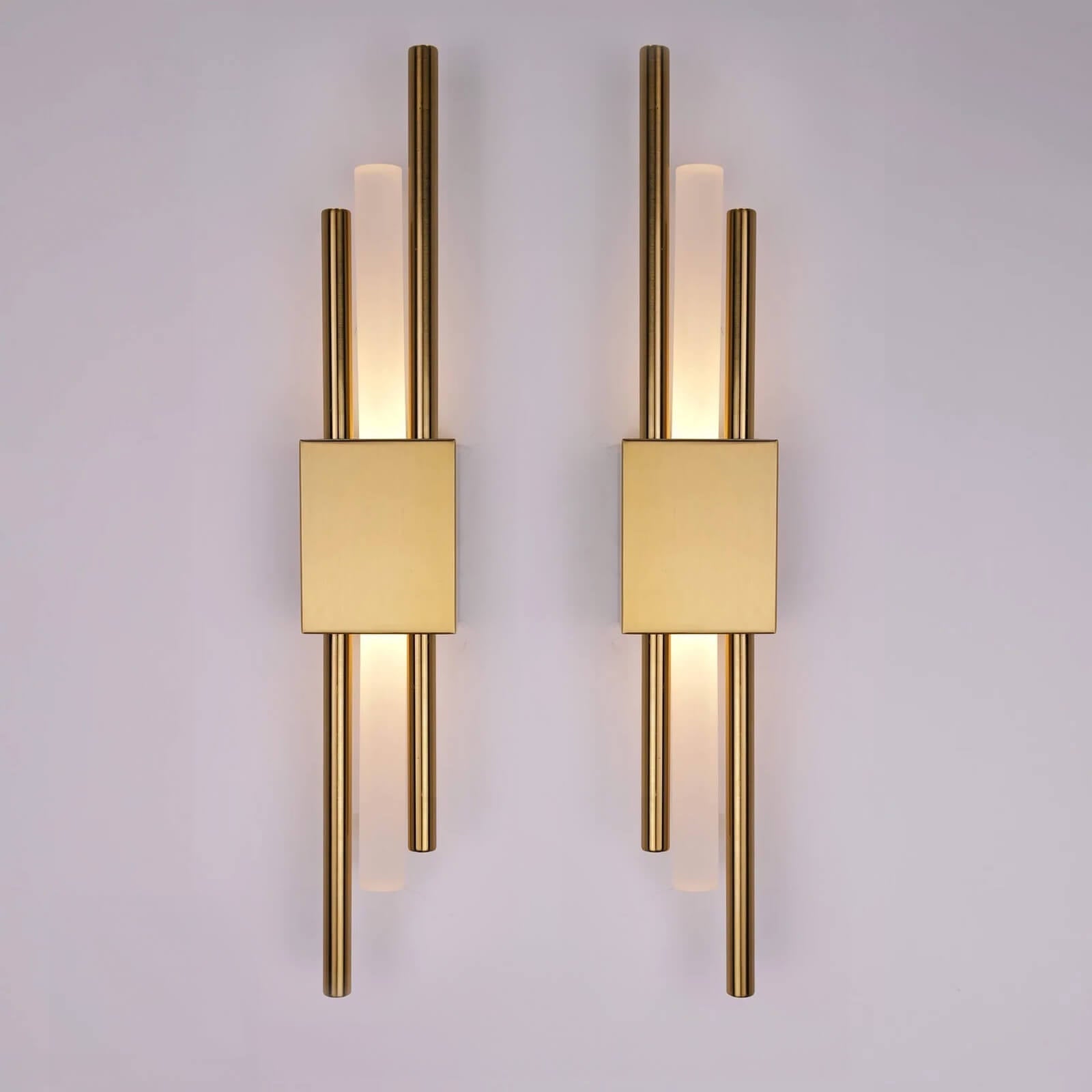 Glitch Wall Light • Gold • Wall Wired • 2 - Pack - 0 - Haus of Interiors