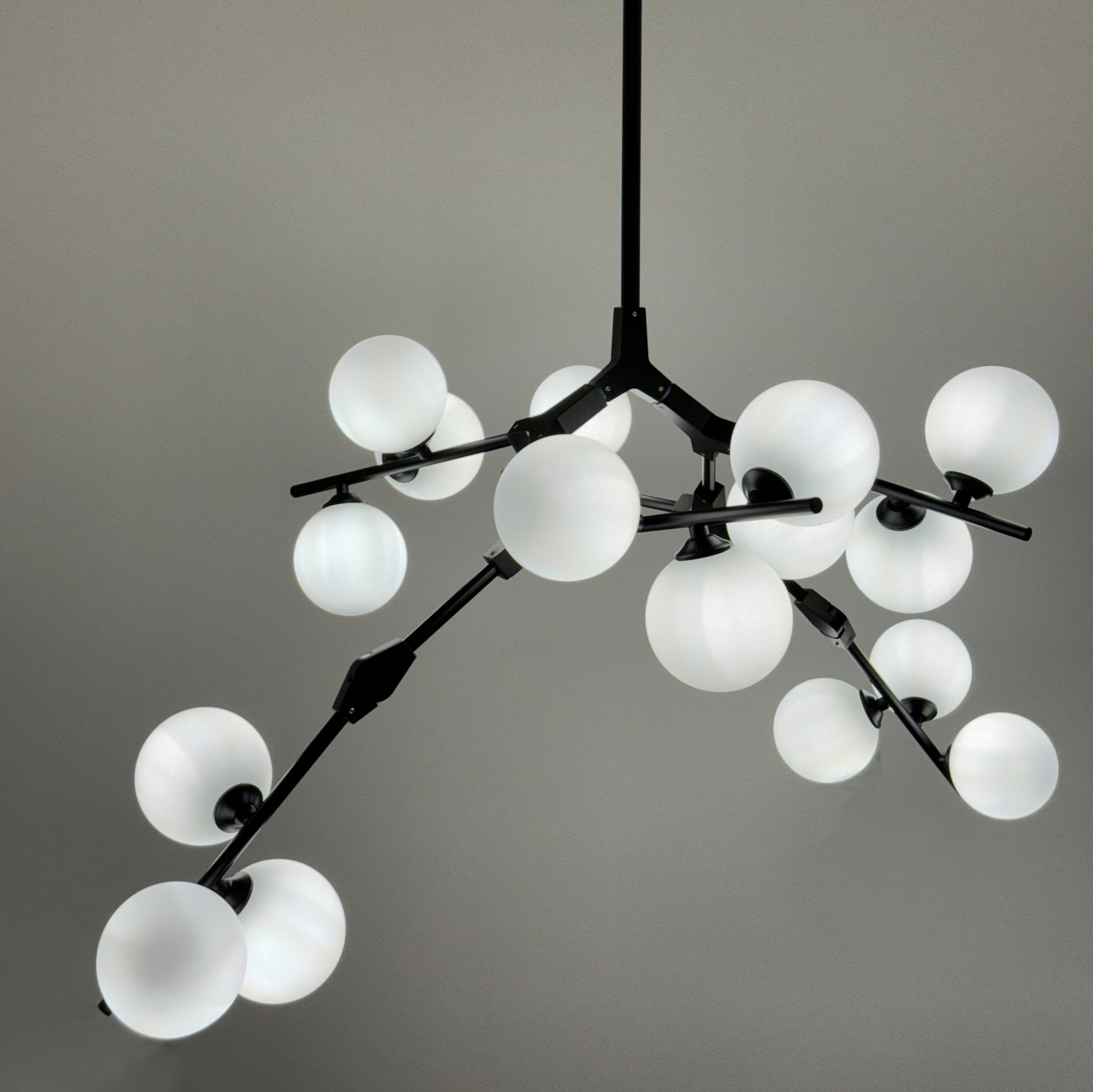 Heritage Tree Branch Chandelier • Black - Haus of Interiors