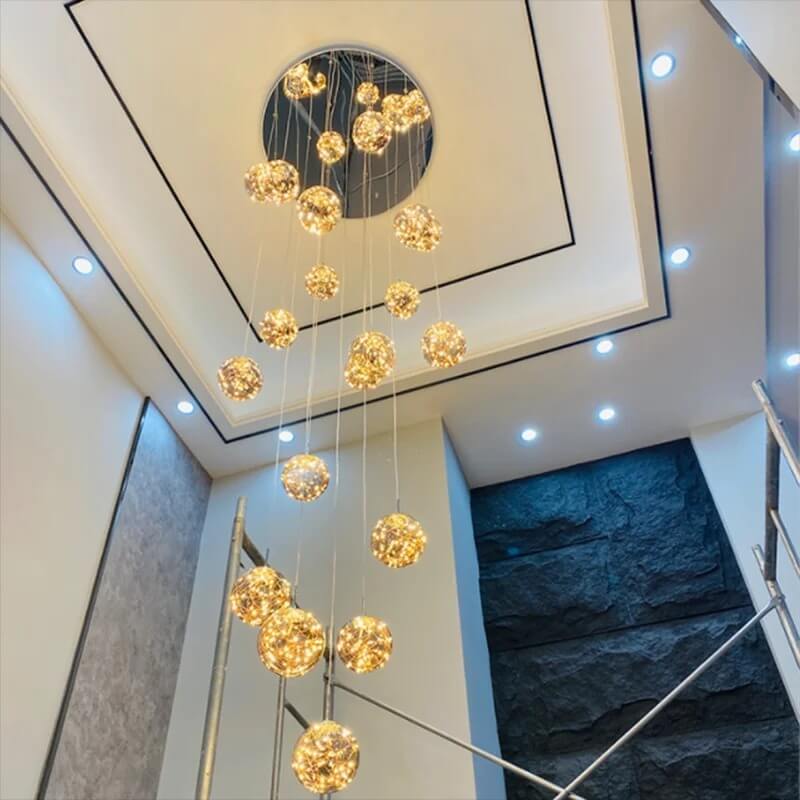 Mystic Globes Chandelier - Ceiling Lights - Haus of Interiors