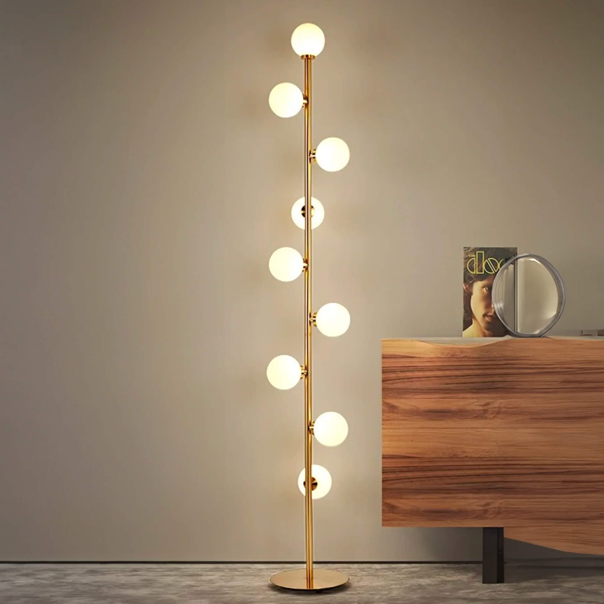 Nordic Globes Floor Light - lighting - Haus of Interiors