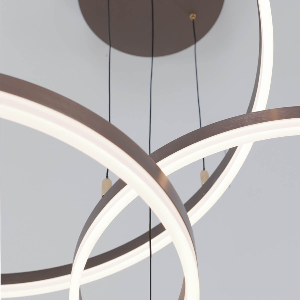 Nordic Rings • Brown • 50CM + 60CM + 80CM + 100CM - Warehouse Sale - Chandelier - Haus of Interiors