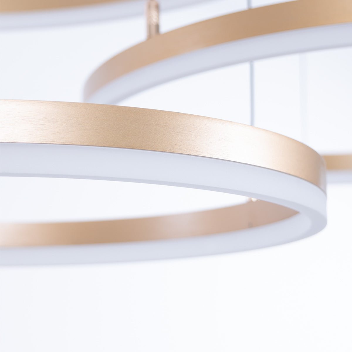 Nordic Rings Ceiling Light • Gold - Chandelier - Haus of Interiors